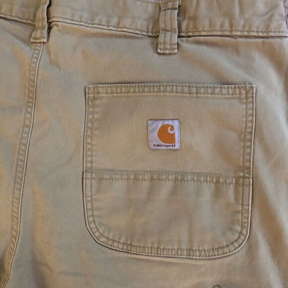 Carhartt Rugged Flex Relaxed Fit Pants Men's 38x31 Cotton Canvas Work Carpenter - Picture 8 of 14
